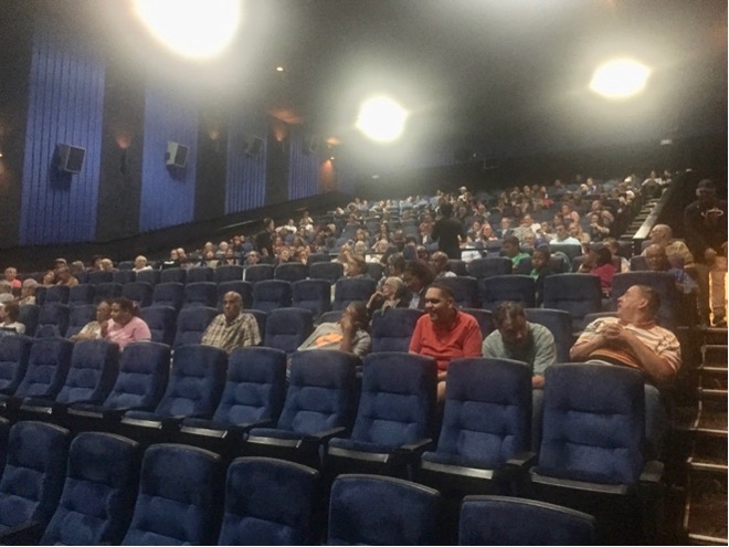 Group Education audience March 27, 2019 at Caribbean Cinemas in Carolina